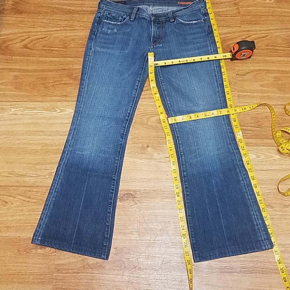 Citizens of Humanity women 29x28 vintage Ingrid #002 low waist flair Jeans